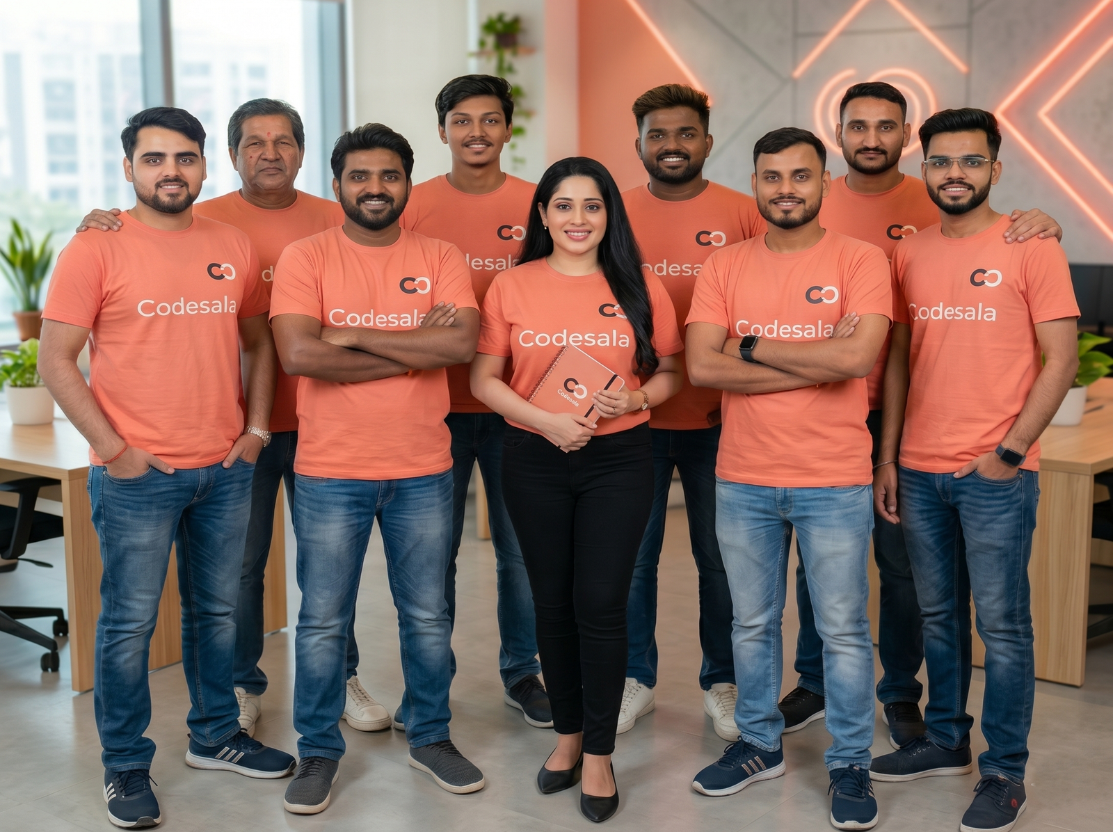 The full CodeSala team